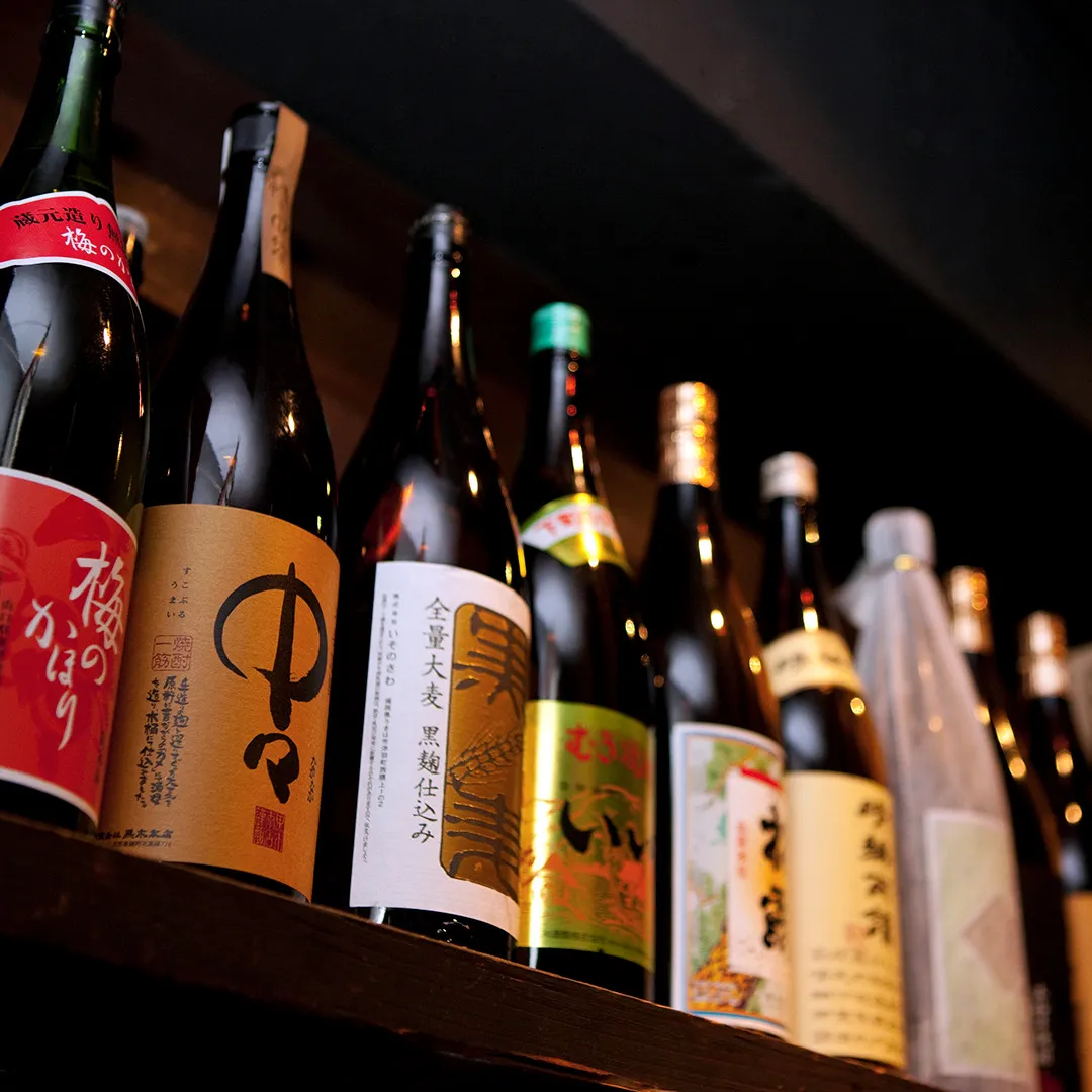 こだわりの食事を引き立てる多彩な銘酒